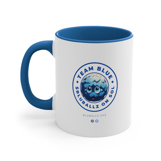 Team Blue Coffee Mug, 11oz